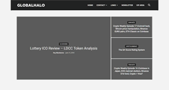 Desktop Screenshot of globalhalo.com